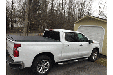 Lomax Tri-Fold Tonneau Cover By Access - Folding Truck Bed Cover