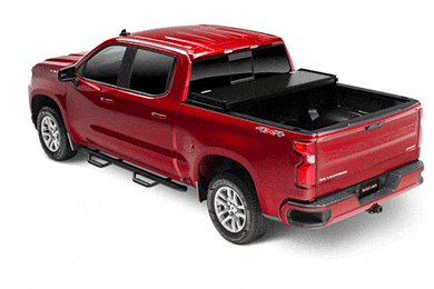 Rugged Liner E-Series Folding Tonneau Cover - E-Series Truck Bed Cover