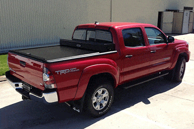 Truck Covers Usa American Work Jr. Toolbox Tonneau Cover - Tool Box Truck Bed Cover