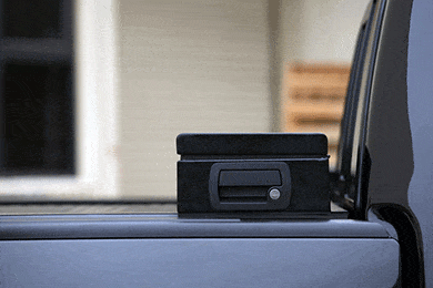 Truck Covers Usa American Work Jr. Toolbox Tonneau Cover - Tool Box Truck Bed Cover