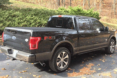 Truxedo Pro X15 Soft Roll-Up Tonneau Cover - Roll-Up Truck Bed Cover