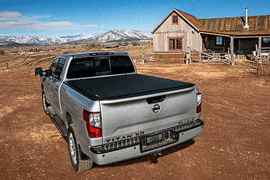 Truxedo Pro X15 Soft Roll-Up Tonneau Cover - Roll-Up Truck Bed Cover