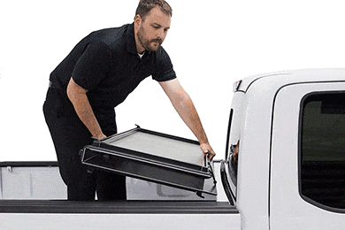 Weathertech Hard Tri-Fold Alloycover Tonneau Cover - Folding Truck Bed Cover