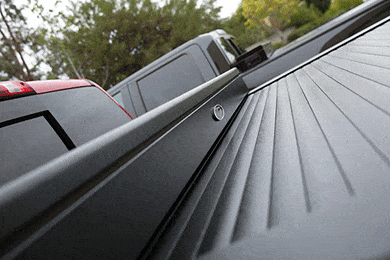 Truck Covers USA American Work Toolbox Tonneau Cover - Tool Box Truck Bed Cover