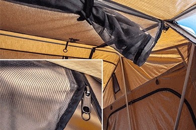 Smittybilt Overlander Tent - Overlander Rooftop Tent for Jeep Wrangler