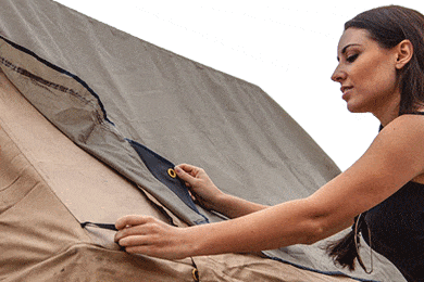 Smittybilt Overlander Tent - Overlander Rooftop Tent for Jeep Wrangler