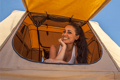 Smittybilt Overlander Tent - Overlander Rooftop Tent for Jeep Wrangler