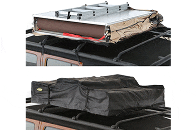 Smittybilt Overlander Tent - Overlander Rooftop Tent for Jeep Wrangler