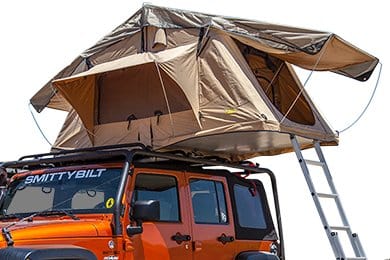 Smittybilt Overlander Tent - Overlander Rooftop Tent for Jeep Wrangler