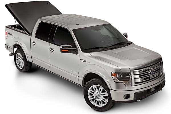 UnderCover Classic Tonneau Cover - Hinged Truck Bed Cover | AutoAnything