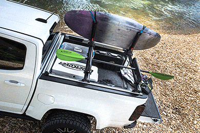 Undercover Ridgelander Tonneau Cover - Hinged Truck Bed Cover