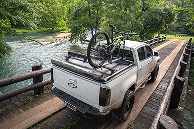 Undercover Ridgelander Tonneau Cover - Hinged Truck Bed Cover
