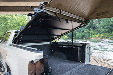 Undercover Ridgelander Tonneau Cover - Hinged Truck Bed Cover
