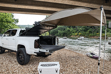 Undercover Ridgelander Tonneau Cover - Hinged Truck Bed Cover