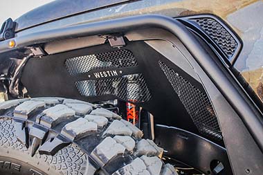 Westin Jeep Inner Fenders - Fender Well Protection | AutoAnything