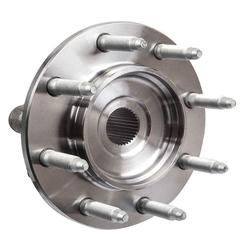 2WD RWD Front Wheel Hub and Bearing Pair for 2001-2007 Chevy Silverado 3500