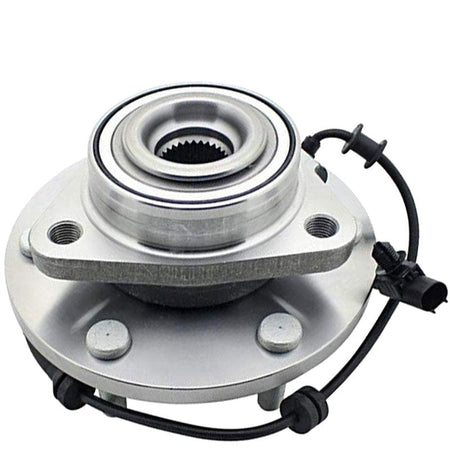 AWD Front Wheel Hub & Bearing Assembly Pair For 2012 - 2015 Nissan Titan Armada