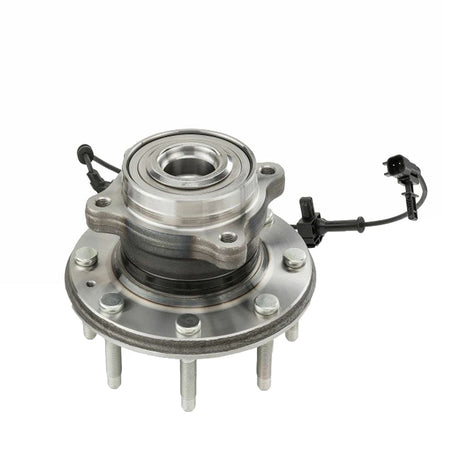 MotorbyMotor 515145 Front Wheel Bearing and Hub Assembly w/8 Lugs Fits for  Chevrolet Silverado 2500 3500, GMC Sierra 2500 3500 Hub Bearing (4WD 4x4)-2 Pack
