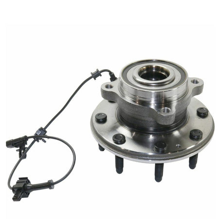 MotorbyMotor 515145 Front Wheel Bearing and Hub Assembly w/8 Lugs Fits for  Chevrolet Silverado 2500 3500, GMC Sierra 2500 3500 Hub Bearing (4WD 4x4)-2 Pack