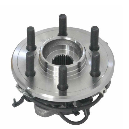 Front Wheel Bearing Fit 1997-2004 Dodge Dakota,1998-2003 Dodge Durango Passenger Right Side Wheel Hub w/ABS, 6 Lugs, 4WD, 515009