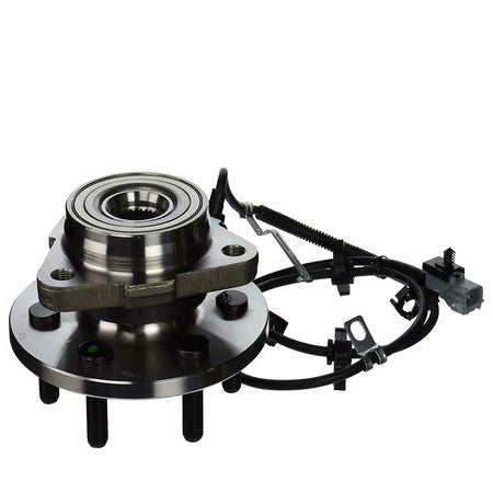 Front Wheel Bearing Fit 1997-2004 Dodge Dakota,1998-2003 Dodge Durango Passenger Right Side Wheel Hub w/ABS, 6 Lugs, 4WD, 515009