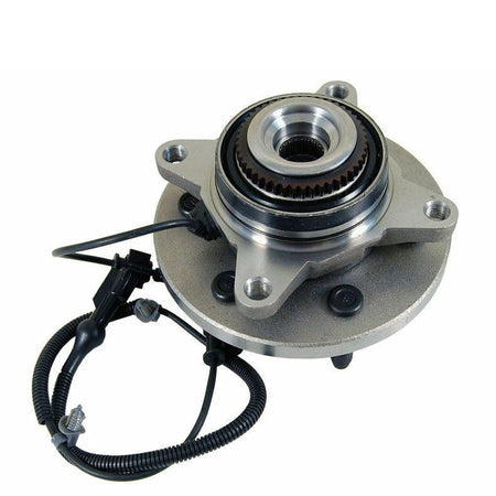 4WD 2pcs Front Wheel Bearing & Hub Assembly for 2009 2010 Ford F-150 6Lugs w/ABS