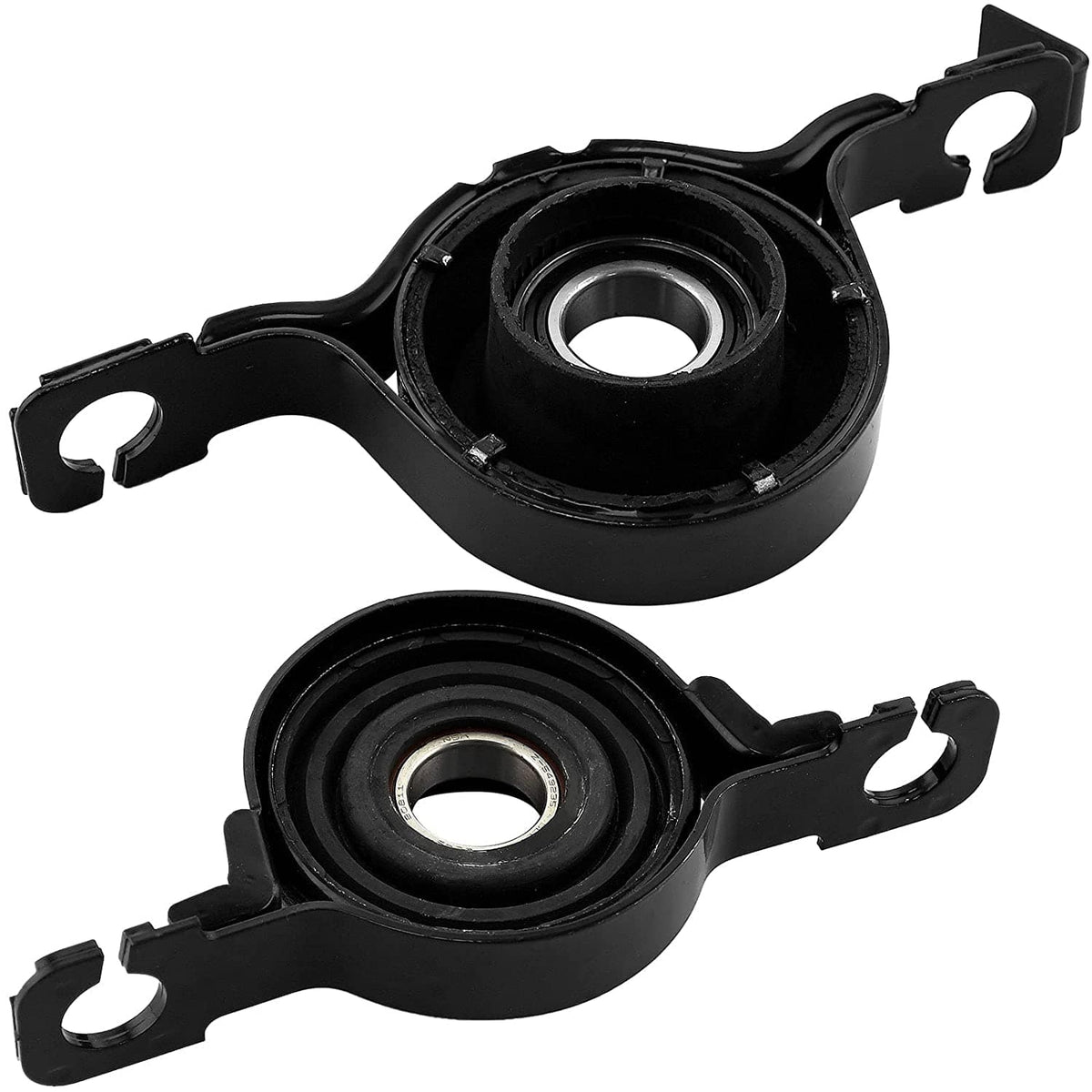 Front Rear Center Support Bearings Fits for Ford Edge 2007-2014, Mazda CX9 2007-2013-2 Pack