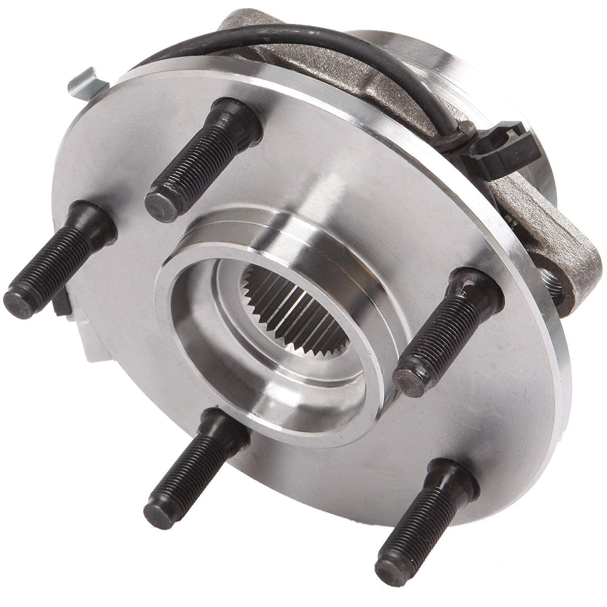 Front RH Wheel Bearing Fit 1997-1999 Dodge Ram 1500 Pickup Wheel Hub w/5 Lugs w/ABS, 4WD, Passenger Right Side, 515023