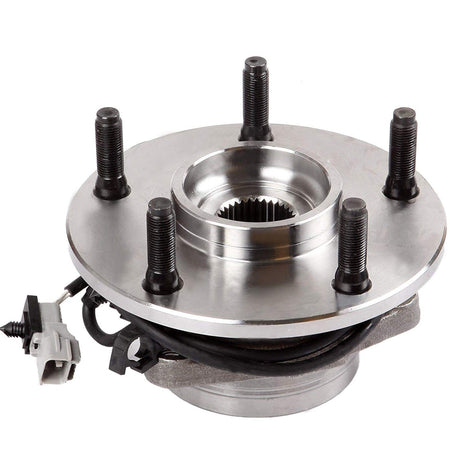 Front RH Wheel Bearing Fit 1997-1999 Dodge Ram 1500 Pickup Wheel Hub w/5 Lugs w/ABS, 4WD, Passenger Right Side, 515023