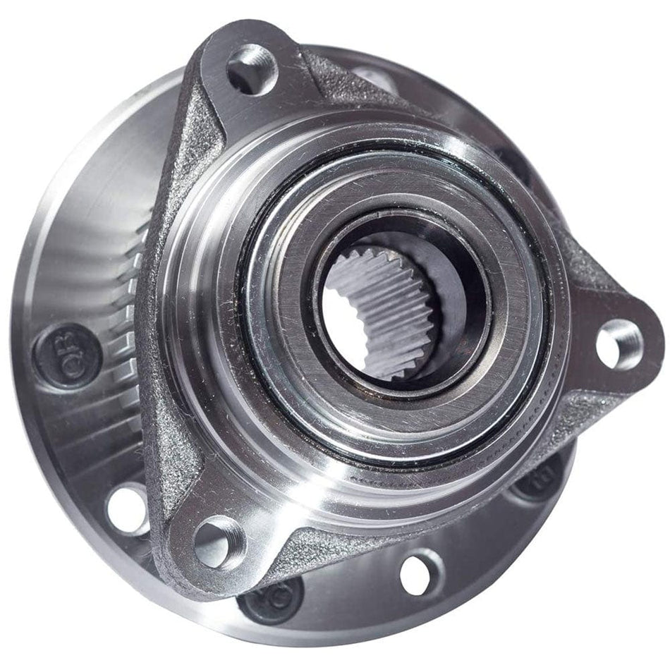 Front Wheel Bearing and Hub Assembly for Chevy Blazer/S10 Blazer/S10 Pickup, GMC Jimmy/S15 Jimmy/S15 Pickup/Sonoma/Syclone/Typhoon, Oldsmobile Bravada [AWD 4WD 4x4 5 Lug W/ABS]-513061