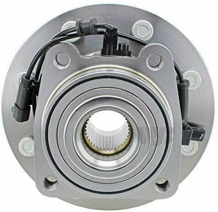 Front Wheel Bearing and Hub For 2011-2019 Sierra Silverado 3500 HD 4WD