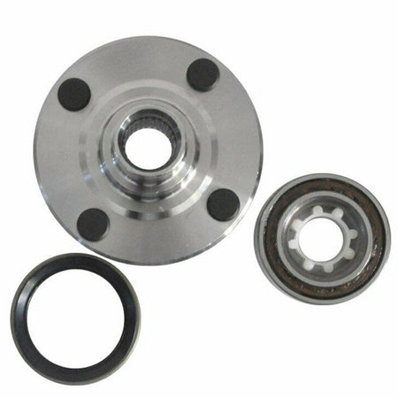 Front Wheel Bearing Fit 1988-2002 Toyota Corolla, 1998-2002 Chevy Prizm, 1993-1997 GEO Prizm Wheel Hub w/4 Lugs,518507 (2 Pack)
