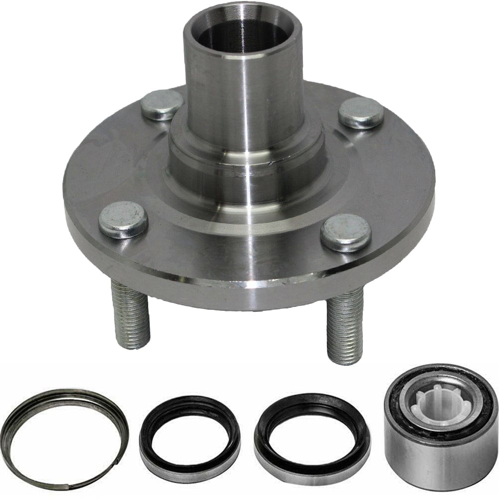 Front Wheel Bearing Fit 1988-2002 Toyota Corolla, 1998-2002 Chevy Prizm, 1993-1997 GEO Prizm Wheel Hub w/4 Lugs,518507 (2 Pack)