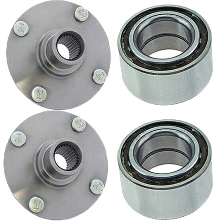 Front Wheel Bearing Fit 1995-1999 Nissan Maxima, 1996-1999 Infiniti I30 Wheel Hub w/4 Lugs, 930 703 510009 (2 Pack)