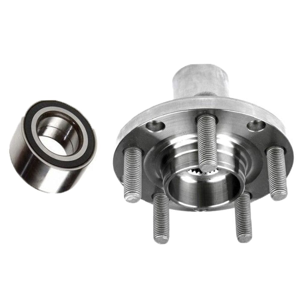 Front Wheel Bearing Fit 1998-2002 Subaru Forester,1993-1999 Subaru Impreza,1991-1999 Subaru Legacy Hub Bearing  5 Lugs, 930 500 517008 (2 Pack)