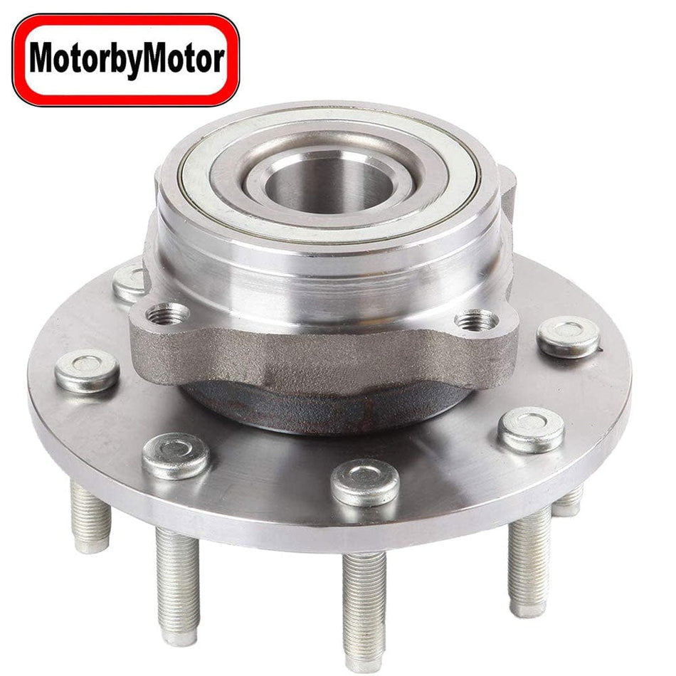 Front Wheel Bearing Fit 2000 2001 Dodge Ram 2500 Pickup Wheel Hub 4WD w/8 Lugs, 515062