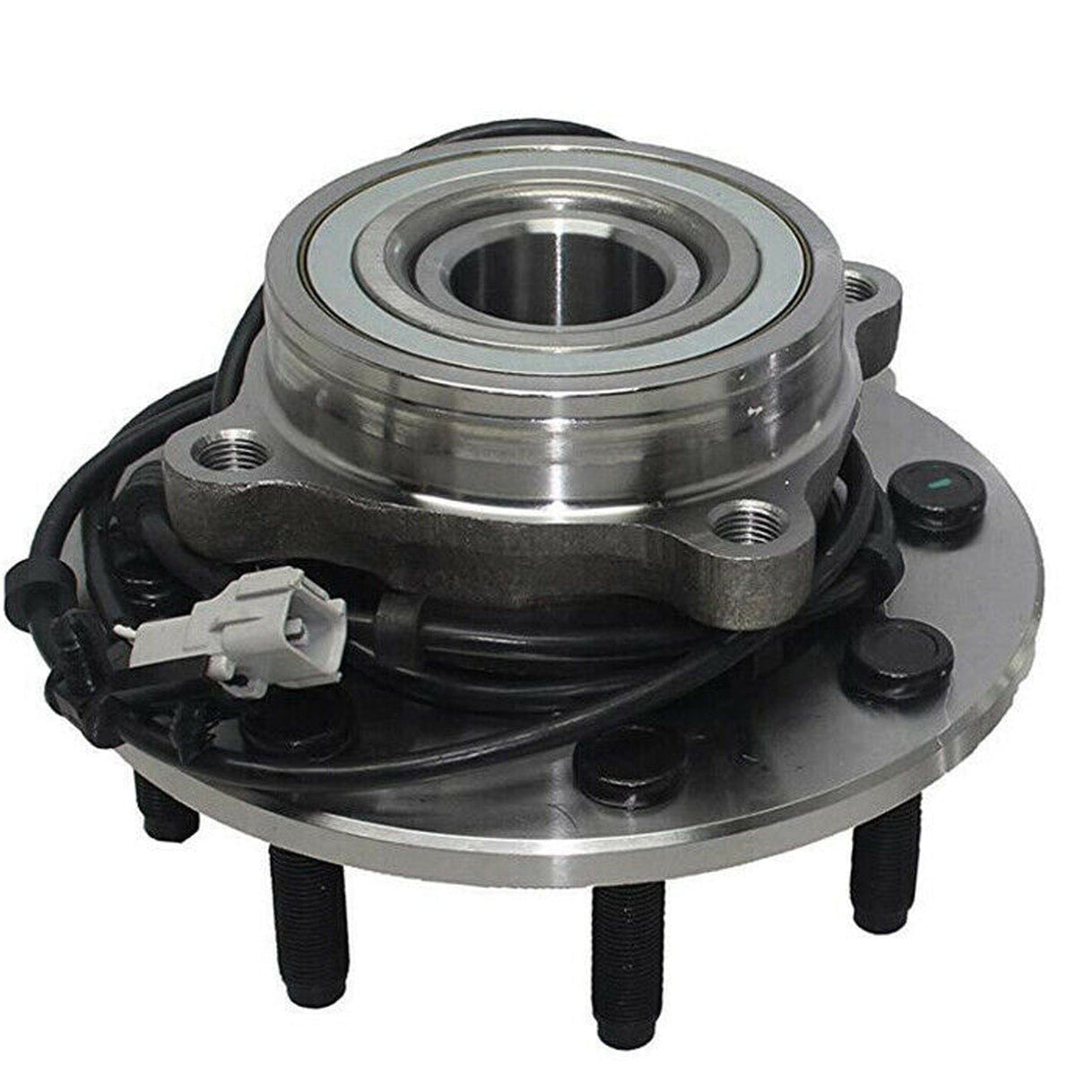 Front Wheel Bearing Fit 2000-2002 Dodge Ram 3500 Ram 2500 Pickup Wheel Hub 8 Lugs, 4WD w/ABS,515063 (2 Pack)