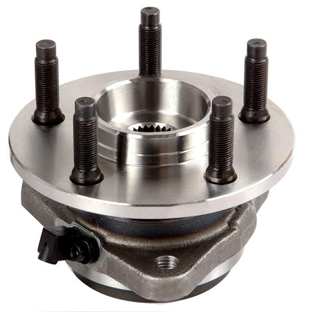 Front Wheel Bearing Fit 2000-2002 Ford Ranger, 2001 2002 Mazda B3000, 2000-2002 Mazda B4000 Wheel Hub w/ABS 5 Lugs, 4WD,515013 (2 PACK)