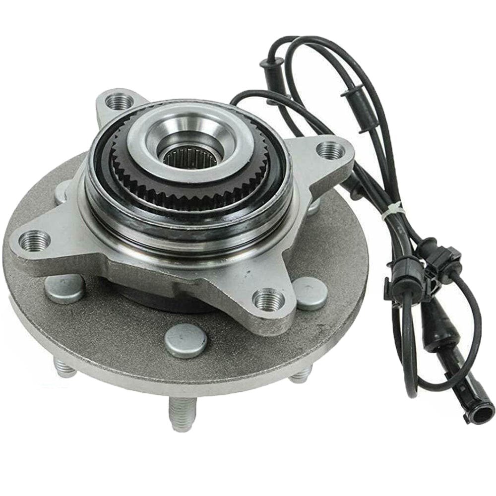 Front Wheel Bearing Fit 2000-2006 Lincoln Navigator Ford Expedition Wheel Hub w/ABS 6-Lug 4WD, 515043 (2 Pack)