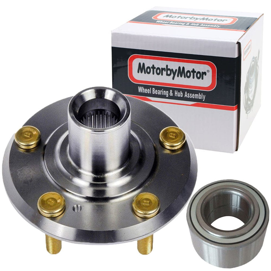 Front Wheel Bearing Fit 2000-2010 Chrysler PT Cruiser, 2002-2005 Dodge Neon Wheel Hub with 5 Lugs, 930-300, 510058