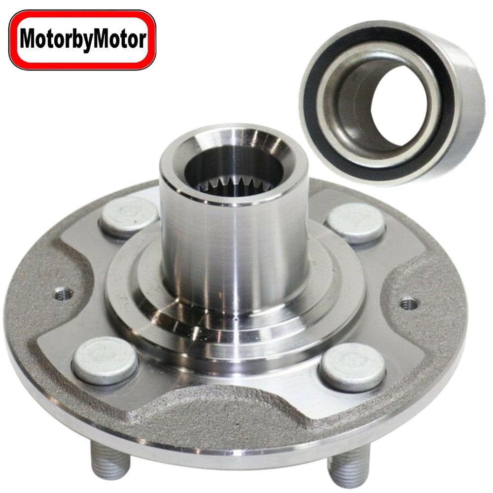 Front Wheel Bearing Fit 2001-2005 Honda Civic Hub Bearing w/4 Lugs, 930 456 510030