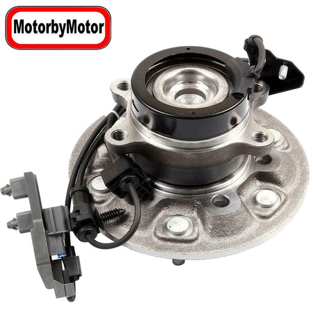 Front Wheel Bearing Fit 2004-2008 Chevy Colorado GMC Canyon, 2007 2008 Isuzu I-370 Wheel Hub w/ABS, 6 Lugs, Driver Left Side, 515108