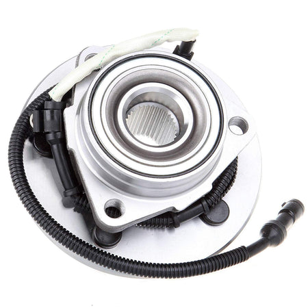 Front Wheel Bearing Fit 2004 Ford F-150 Heritage, 2000-2004 Ford F-150 Wheel Hub w/5 Lugs, w/ABS 4WD,515029 (2 Pack)