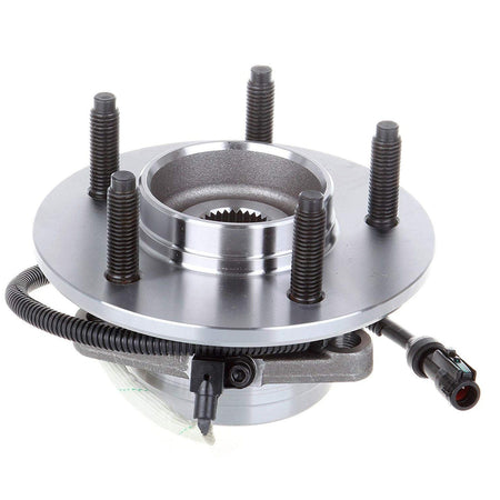 Front Wheel Bearing Fit 2004 Ford F-150 Heritage, 2000-2004 Ford F-150 Wheel Hub w/5 Lugs, w/ABS 4WD,515029 (2 Pack)