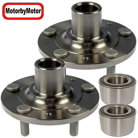 Front Wheel Bearing Fit 2006 2007 Mazda 6 Hub Bearing 5 Lugs, 930 551 510010(2 Pack)