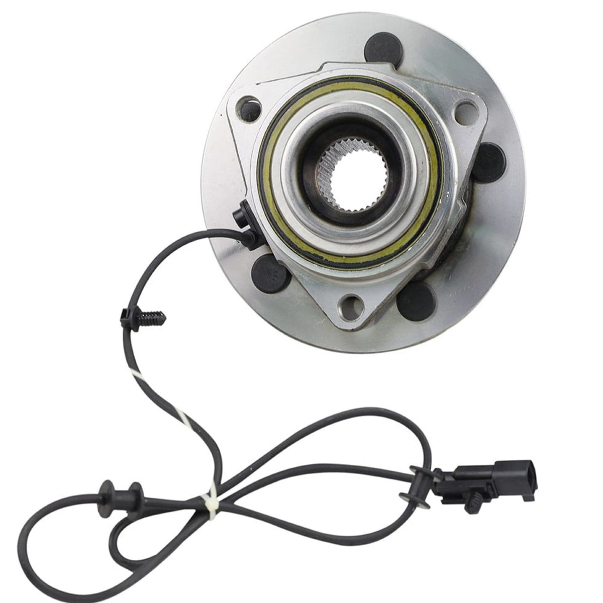 Front Wheel Bearing Fit 2006-2009 Dodge Durango, 2007-2009 Chrysler Aspen Wheel Hub w/ABS 5 Lugs, 513271 (2 Pack)