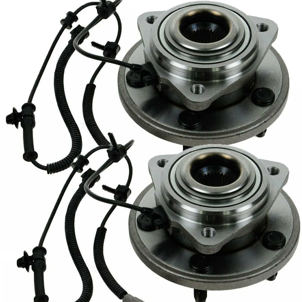 Front Wheel Bearing Fit 2006-2010 Jeep Commander, 2005-2010 Jeep Grand Cherokee Wheel Hub (2 Pack), ABS Sensor, 5 Lug-513234 (2 PACK)