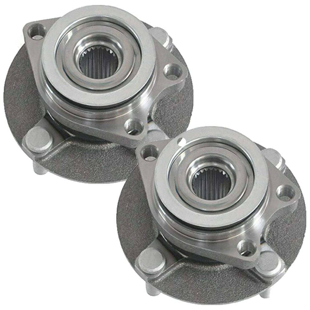 Front Wheel Bearing Fit 2007-2011 Nissan Versa with 4 Lugs Wheel Hub, 513308 (2 Pack)