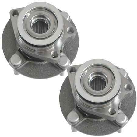 Front Wheel Bearing Fit 2009-2014 Nissan Cube Wheel Hub w/4 Lugs, 513344 (2 Pack)