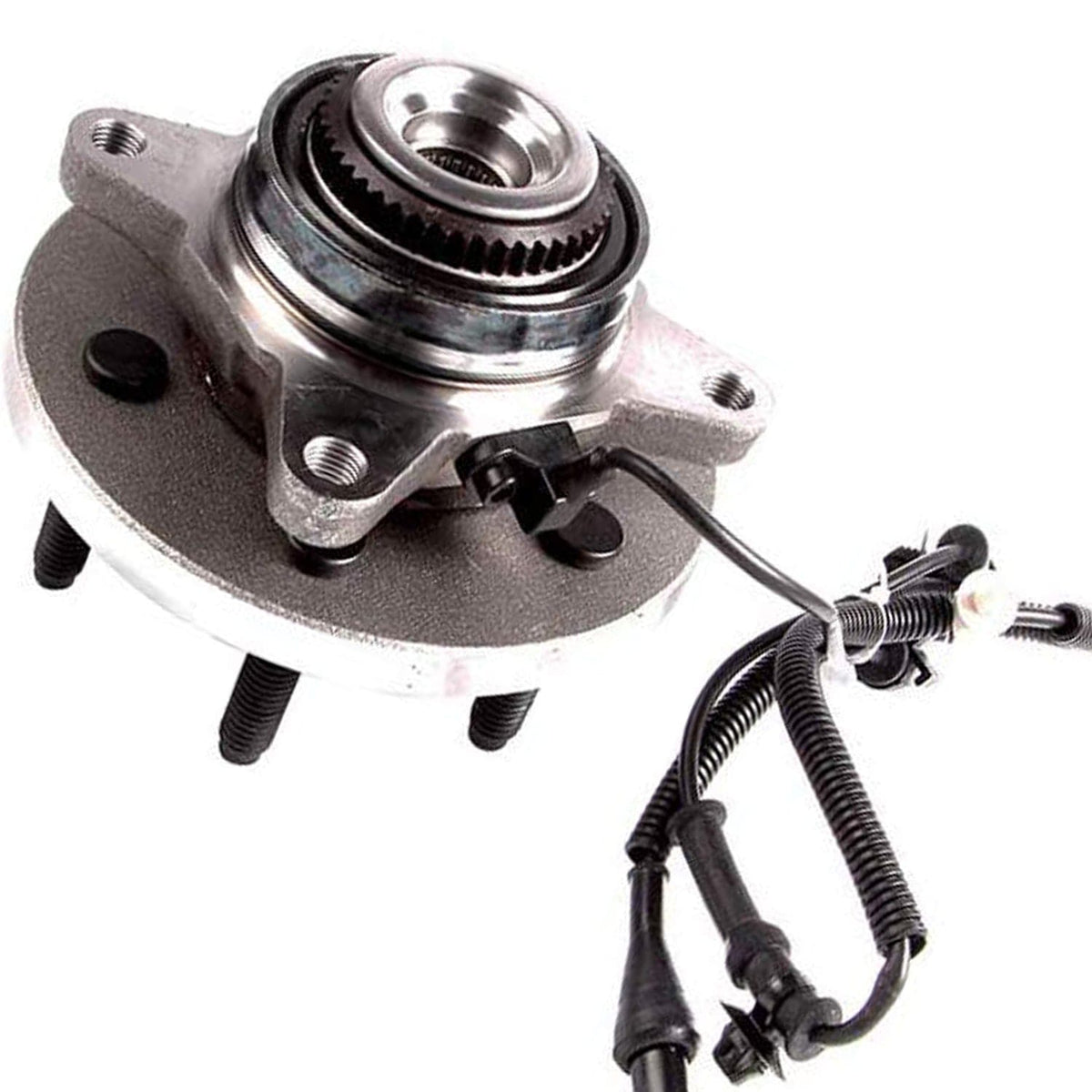 Front Wheel Bearing Fit 2010 Ford F-150 Wheel Hub w/ABS 6 Lugs 4WD, 515112 (2 Pack)